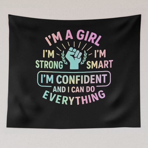 Item preview, Pastel Affirmation Strong Smart Confident designed and sold by SiarheiYur.