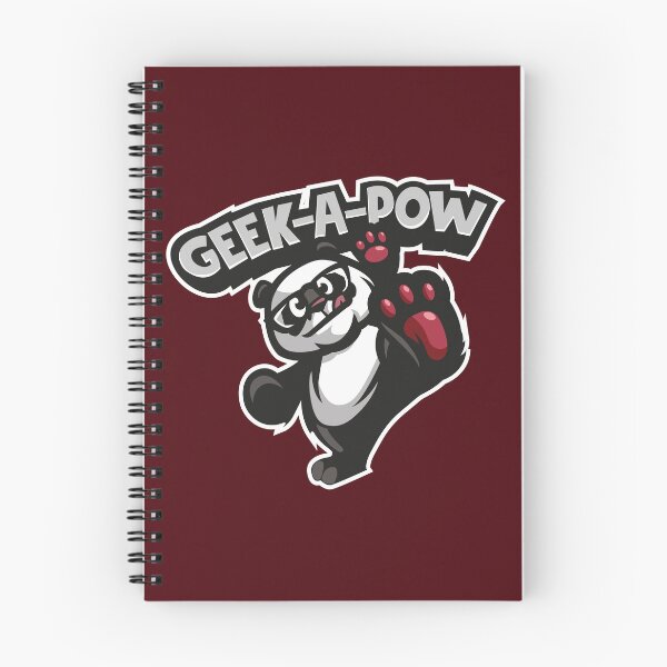 Item preview, Panda Geek POW! – Funny Nerd Cartoon Gamer Design designed and sold by MerlinWear.