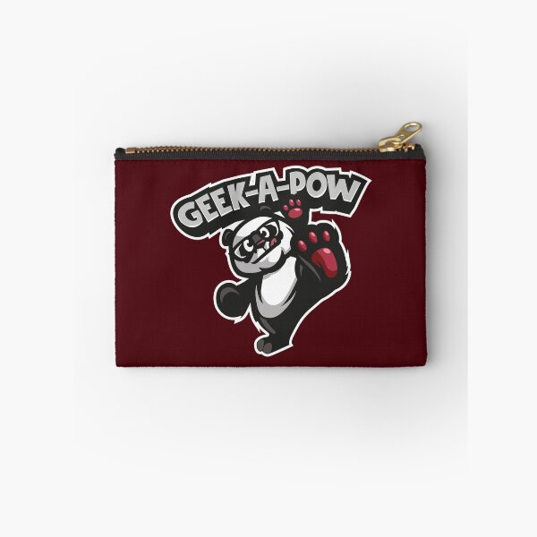Item preview, Panda Geek POW! – Funny Nerd Cartoon Gamer Design designed and sold by MerlinWear.