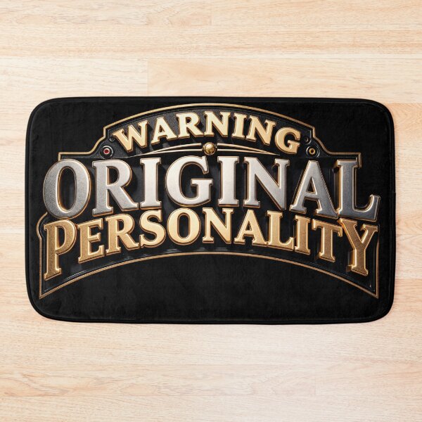 Item preview, Warning Original Personality designed and sold by KLERIKSTORE.