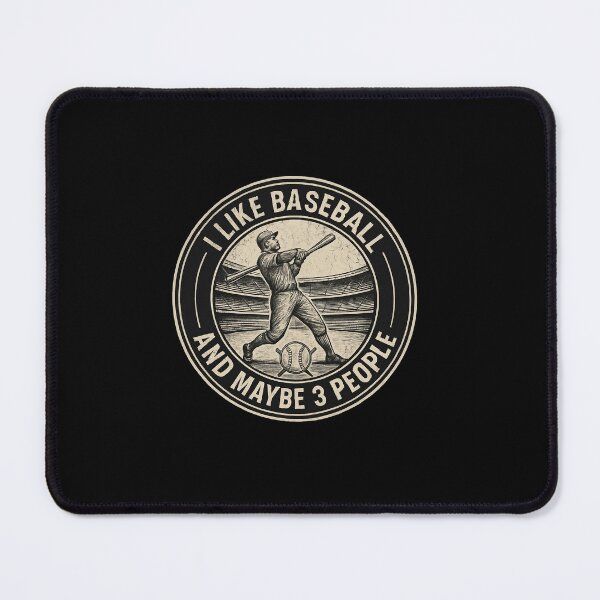Item preview, Retro Baseball Circle Emblem designed and sold by SiarheiYur.