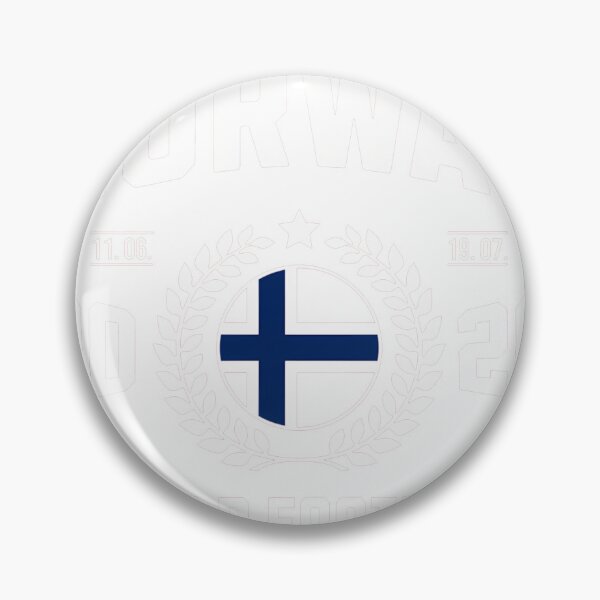 Item preview, Norway Football Supporter 2026 Badge Design T-Shirt_84074786 designed and sold by gidget-gadget.
