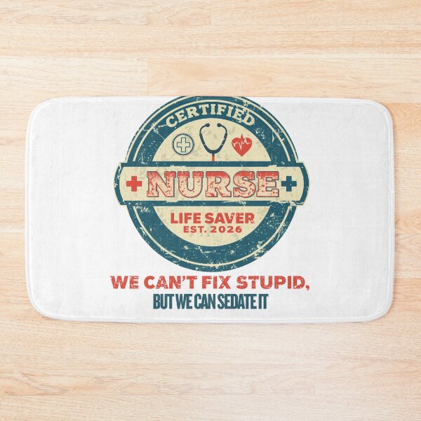 Item preview, Funny Nurse Shirt We Can't Fix Stupid Nurses Day Gift Tee designed and sold by BornFabulous.