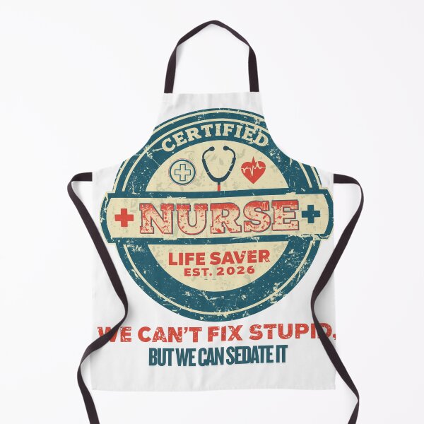Item preview, Funny Nurse Shirt We Can't Fix Stupid Nurses Day Gift Tee designed and sold by BornFabulous.