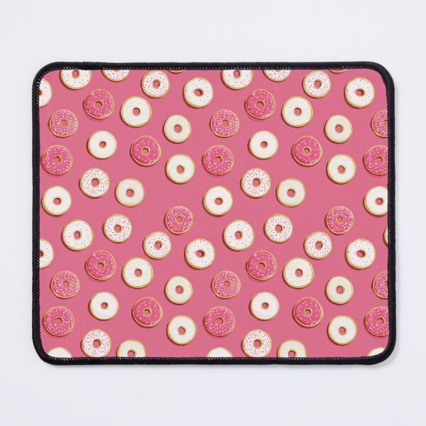 Item preview, Pink Donut Pattern Sweet Frosted Doughnut Design designed and sold by NicolasGlowArt.