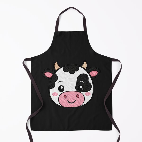 Item preview, Happy Cow Face – Cute Kawaii Farm Animal Design designed and sold by ColorSplash123.
