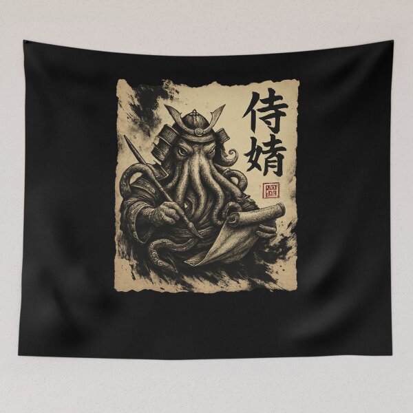 Item preview, Octopus Samurai Ink Master designed and sold by SiarheiYur.