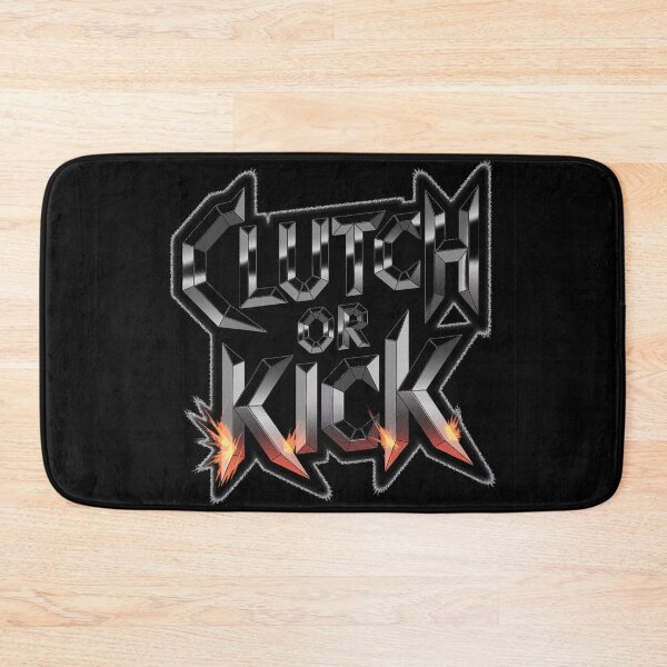 Item preview, Clutch or Kick - Aggressive Heavy Metal Gamer Typography designed and sold by Thompika.