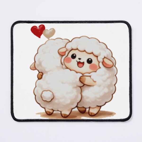 Item preview, The Warmest Hug : Little Fat Sheep Friends designed and sold by Sophia1914Tw.