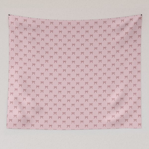 Item preview, Coquette Aesthetic Pink Bows | Minimalist Ribbon Pattern | Pink Cherry Bow Design | Sweet Pink Feminine Bows | Cute Girly Bow Pattern | Soft Pink Coquette Style | Retro Ribbon Bow Aesthetic designed and sold by VivaFy.