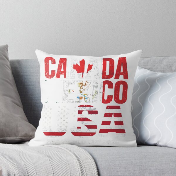 Item preview, United 2026 World Cup - Canada, Mexico, USA Flags T-Shirt_83138002 designed and sold by gidget-gadget.