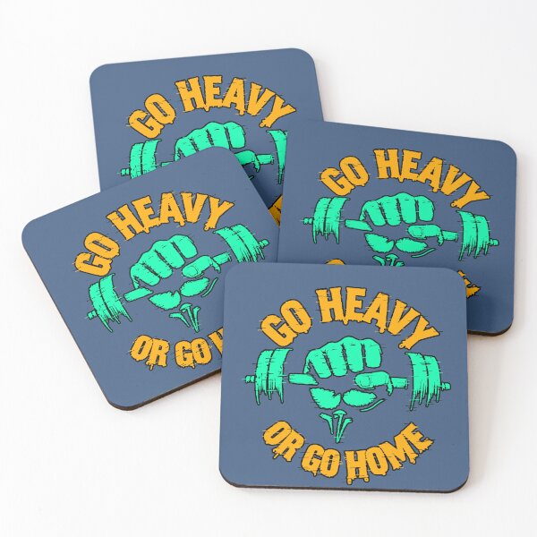 Item preview, Go Heavy Or Go Home Lift Heavy Gym Bro Powerlifting designed and sold by AstronautMerch.