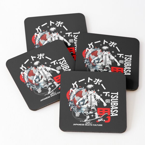Item preview, Japanese Skater Boy Koi Fish Urban Street Style designed and sold by Tsugraf Designs.