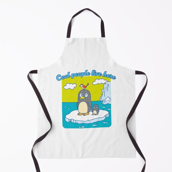 Item preview, Cool People Live Here Cute Penguin Family designed and sold by CareerKitties.