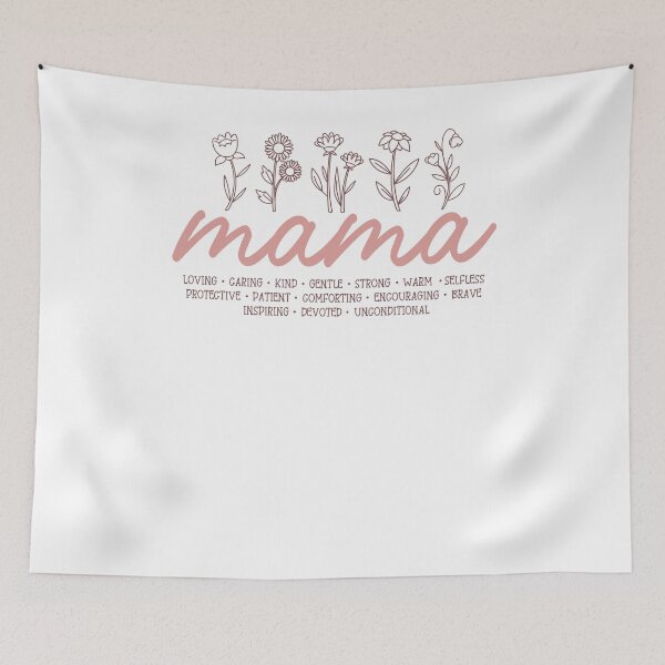 Item preview, Mama Wildflower Garden designed and sold by krystalRomanart.