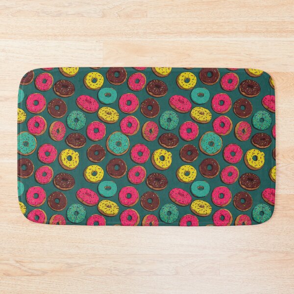 Item preview, Colorful Donut Pattern Sweet Dessert Lover Foodie designed and sold by NicolasGlowArt.