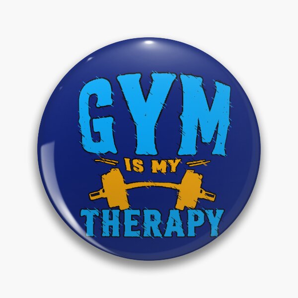 Item preview, Gym Is My Therapy Gym Is My Therapy Mental Fitness designed and sold by AstronautMerch.