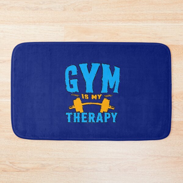 Item preview, Gym Is My Therapy Gym Is My Therapy Mental Fitness designed and sold by AstronautMerch.