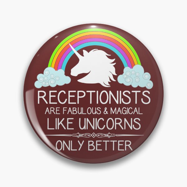 Item preview, Receptionist Gifts - Receptionists are Like Unicorns Only Better Funny Thank You Appreciation Gift Ideas for the Front Desk Office Unicorn designed and sold by merkraht.