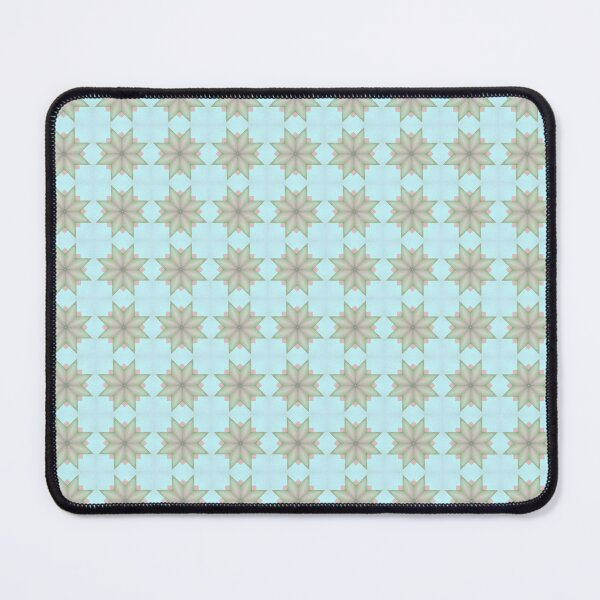 Item preview, Pastel Floral Star Symmetry Pattern designed and sold by MegaNovaArt.