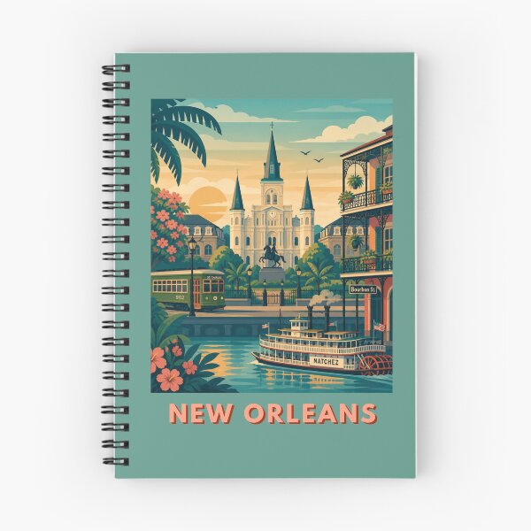 Item preview, New Orleans Louisiana Travel Poster designed and sold by MatthewHeights.