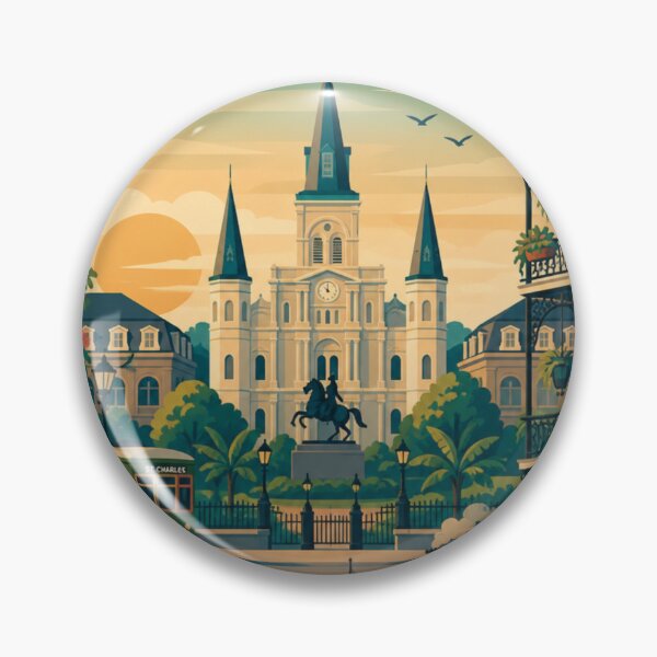 Item preview, New Orleans Louisiana Travel Poster designed and sold by MatthewHeights.