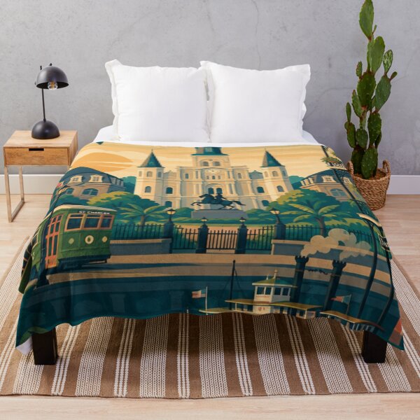 Item preview, New Orleans Louisiana Travel Poster designed and sold by MatthewHeights.