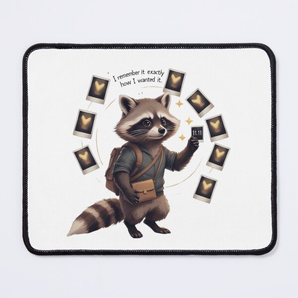 Item preview, I Remember Exactly 11 11 Cute Raccoon Woodland Nursery Art designed and sold by AQUILAKREO.