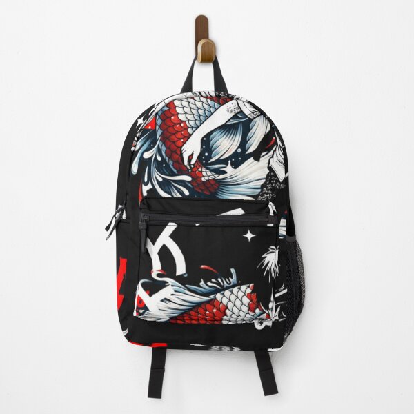 Item preview, Japanese Skater Boy Koi Fish Urban Style Manga Art designed and sold by Tsugraf Designs.