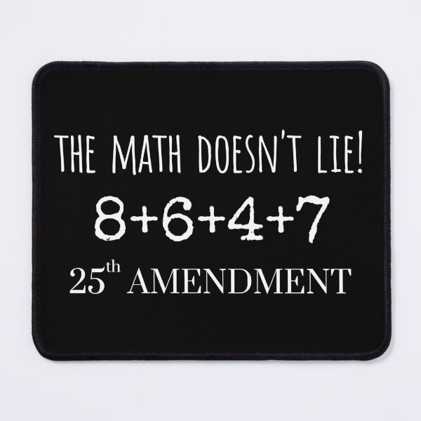 Item preview, Anti-Trump 8647 = 25th Amendment, Political Protest, Activist designed and sold by toongstudio.