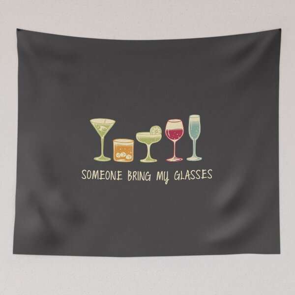 Item preview, Someone Bring my Glasses by Tobe Fonseca designed and sold by Tobe Fonseca®.