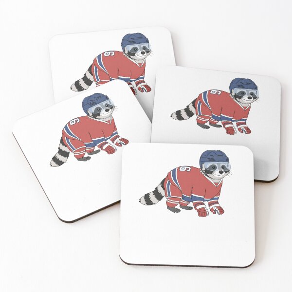 Item preview, Hockey Raccoon designed and sold by krystalRomanart.