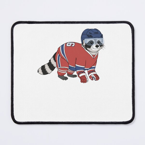 Item preview, Hockey Raccoon designed and sold by krystalRomanart.