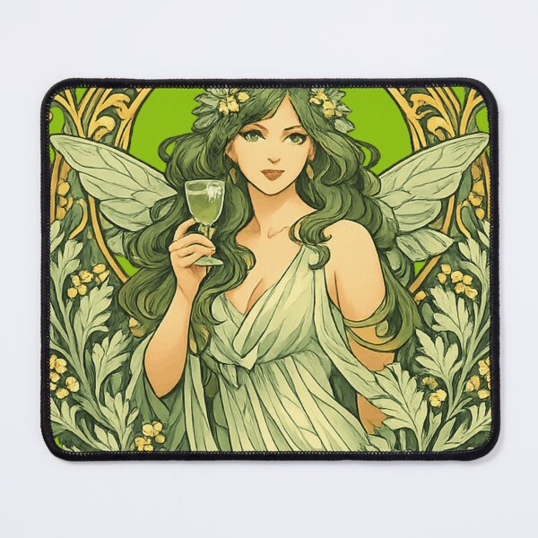 Item preview, Art Nouveau Absinthe Fairy - Vintage designed and sold by Retro Mood Co.