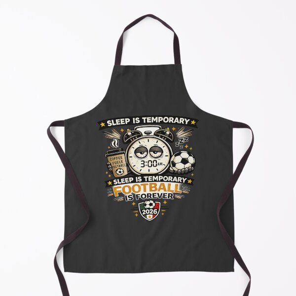Item preview, Sleep Is Temporary Football Is Forever Funny 3AM FIFA Soccer Fan T-Shirt designed and sold by warlistop.
