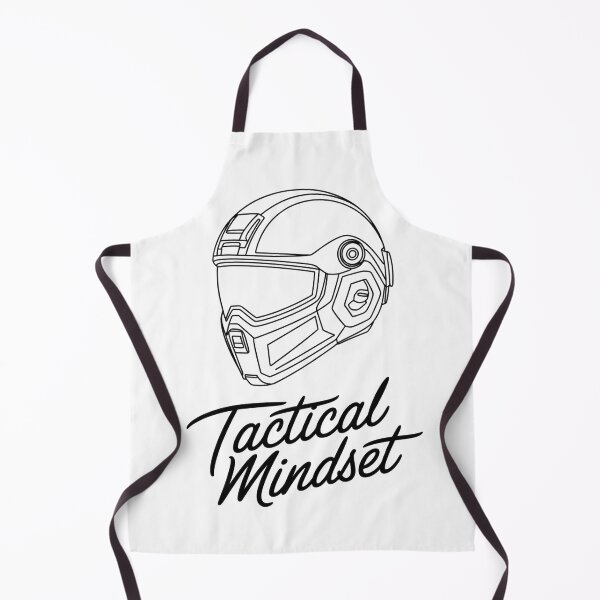 Item preview, Tactical Mindset Minimalist Line Art - Aesthetic Helmet Drawing designed and sold by Thompika.