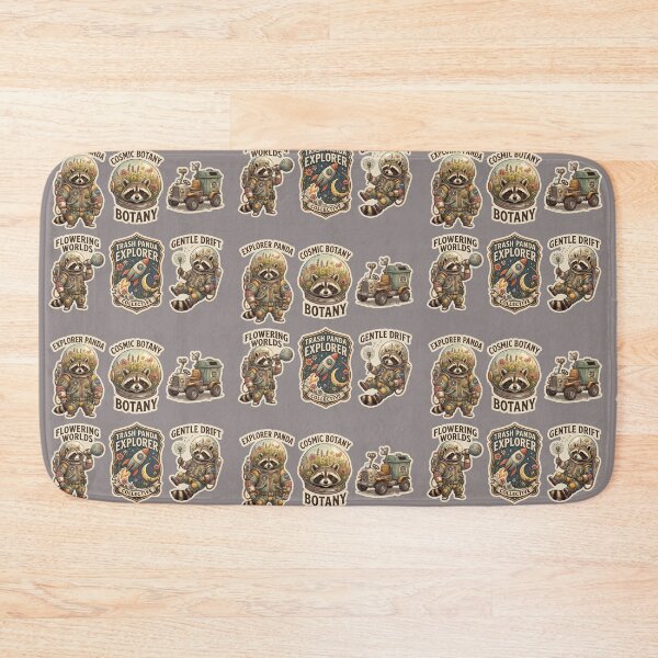 Item preview, Whimsical Space Raccoon Explorer Collective Sticker Pack designed and sold by AnkitCreates.