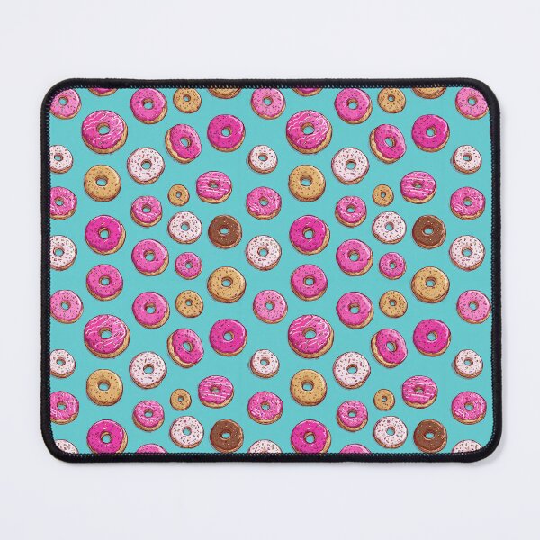 Item preview, Sweet Pink Donut Sprinkles Pattern Foodie Lover designed and sold by NicolasGlowArt.
