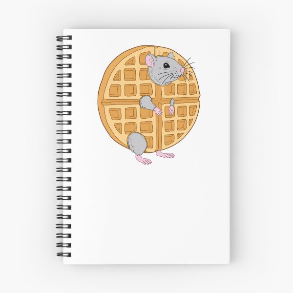 Item preview, Breakfast Club Rat Waffle designed and sold by krystalRomanart.