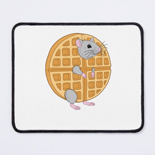 Item preview, Breakfast Club Rat Waffle designed and sold by krystalRomanart.