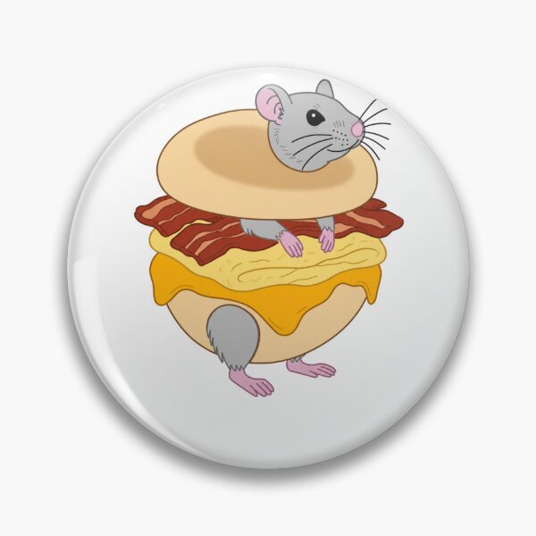 Item preview, Breakfast Club Rat Sandwich designed and sold by krystalRomanart.