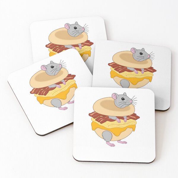 Item preview, Breakfast Club Rat Sandwich designed and sold by krystalRomanart.