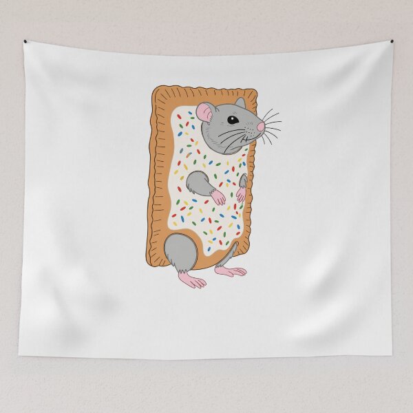 Item preview, Breakfast Club Rat Pop Tart designed and sold by krystalRomanart.
