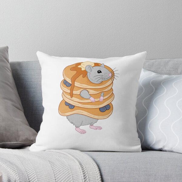 Item preview, Breakfast Club Rat Pancake designed and sold by krystalRomanart.