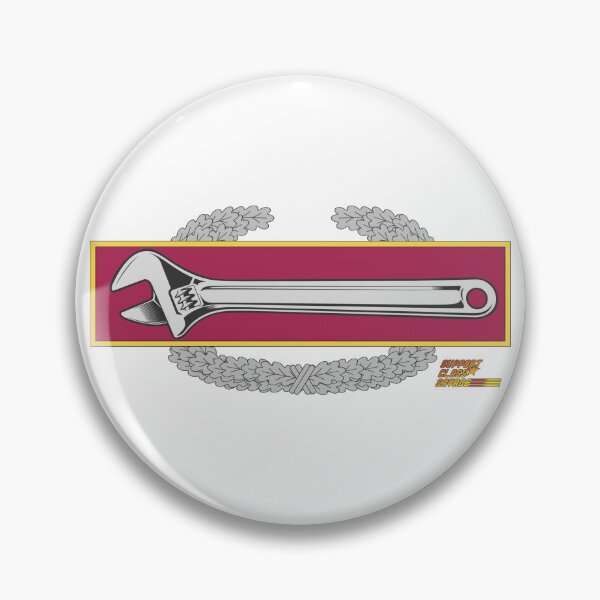 Item preview, Combat Mechanic Skill Badge designed and sold by SupportClassSavage.