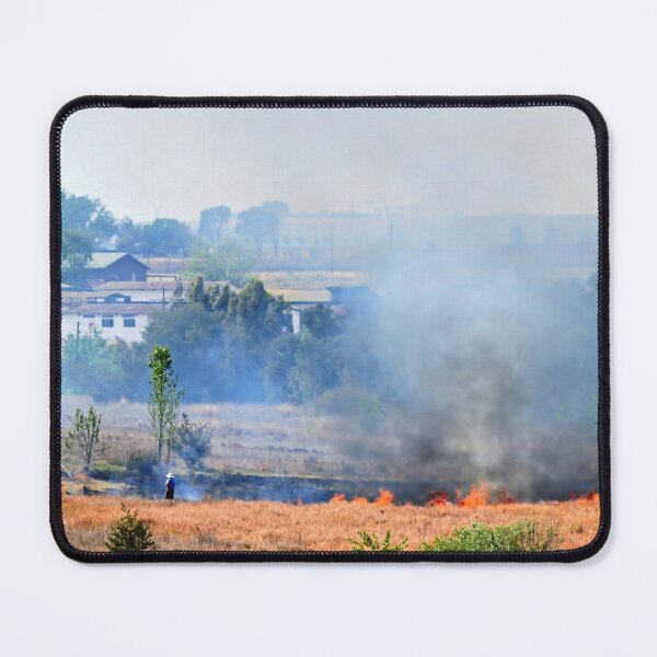 Item preview, Highveld Agriculture: Controlled Block Burning near Middelburg designed and sold by JaneFlowersAfrica.
