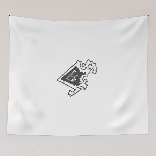 Item preview, Abstract Diamond Shape Hand Drawn Original Art designed and sold by UnrealShopKelko.