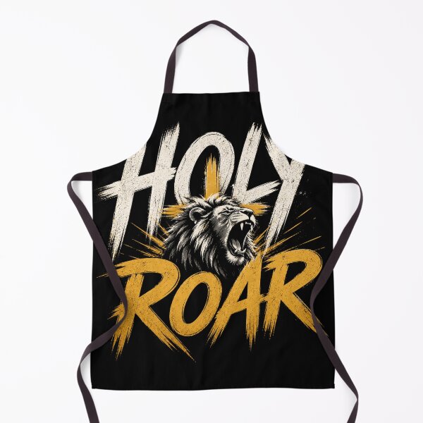 Item preview, Holy Roar Fierce Christian Lion Faith T-Shirt designed and sold by GRACE THREADS .