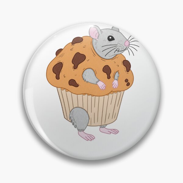 Item preview, Breakfast Club Rat Muffin designed and sold by krystalRomanart.