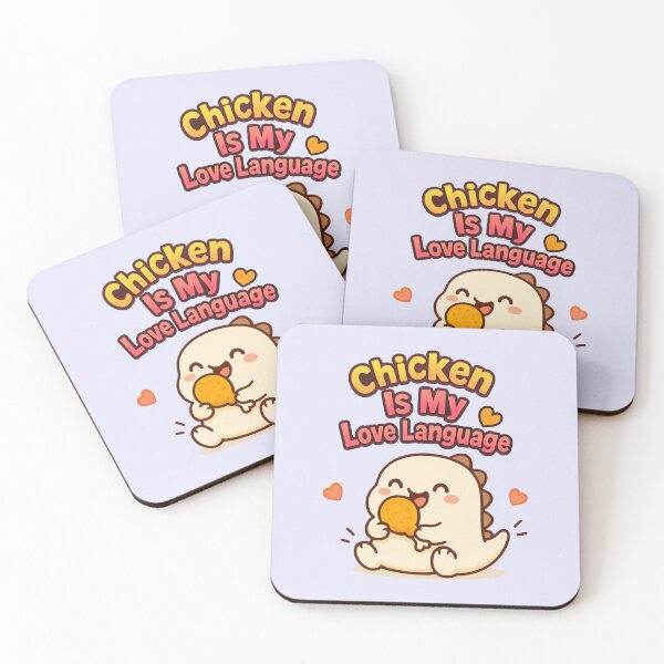 Item preview, Love Me Like You Love Chicken designed and sold by Wobble Studio.